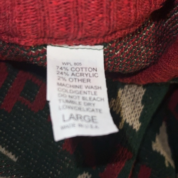 SHARON JONES & THE DAP-KINGS HOLIDAY KNIT SWEATER (GREEN)
Large unisex GUC - Picture 5 of 6